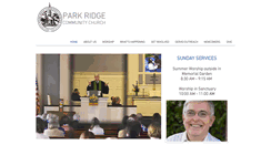 Desktop Screenshot of parkridgecommunitychurch.org